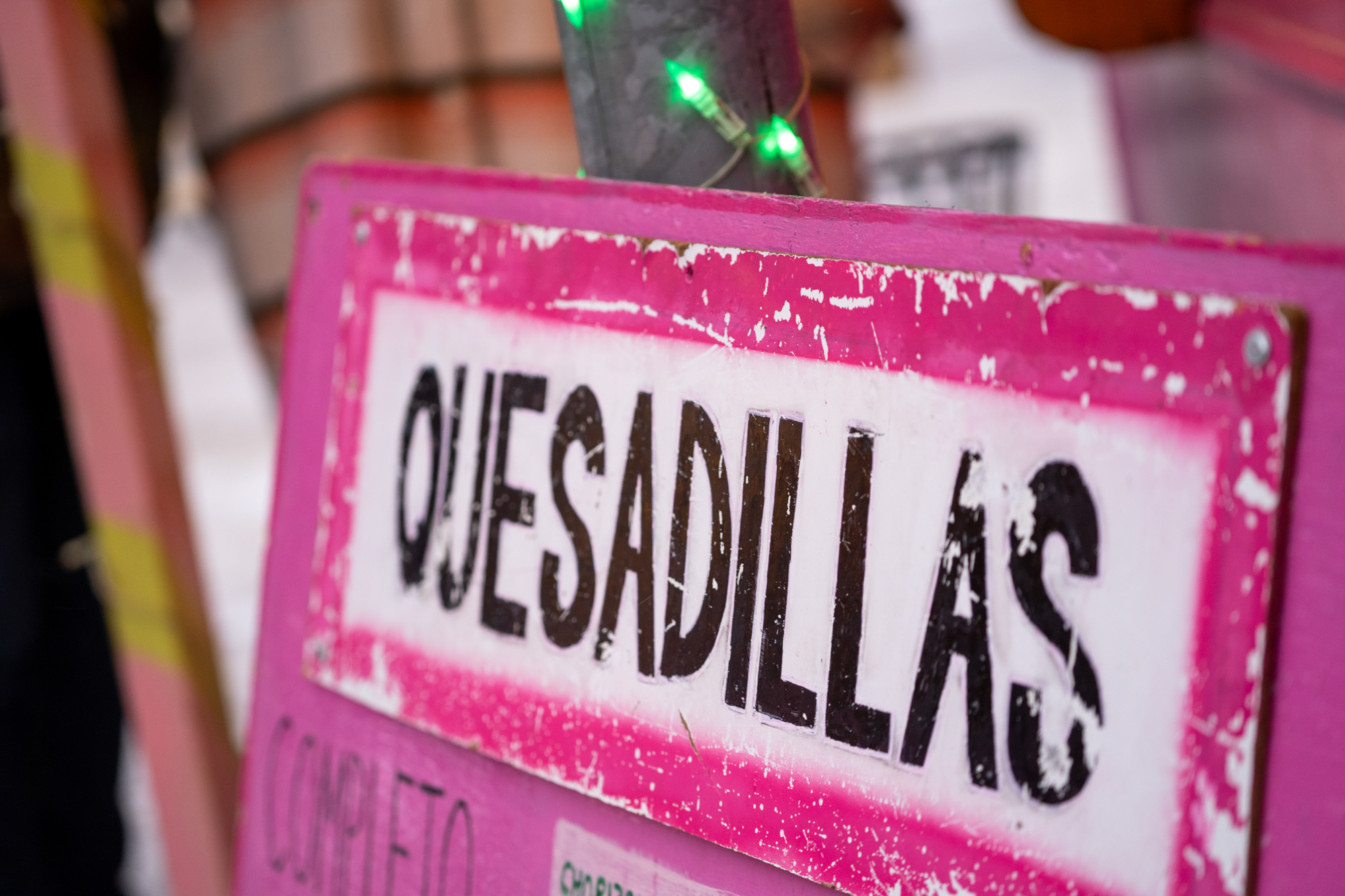 en menyskylt catering Stockholm